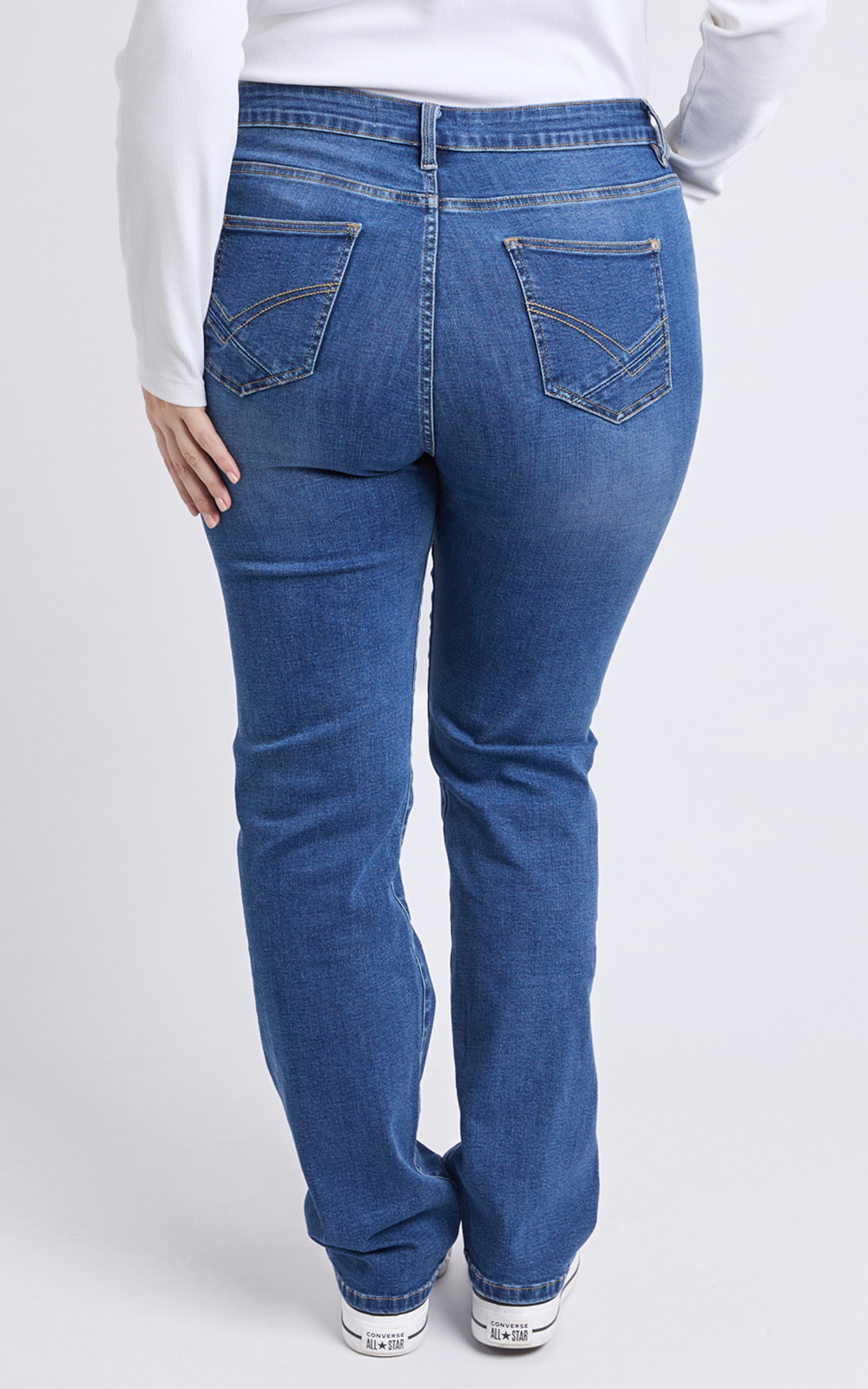 Ada Full Length Jean product photo.
