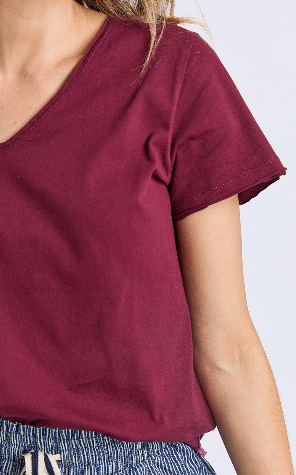 Pima Vee Tee product photo.