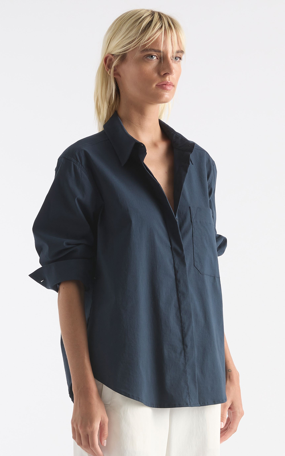 Chisel Pocket Shirt Zebrano Designer Clothing NZ