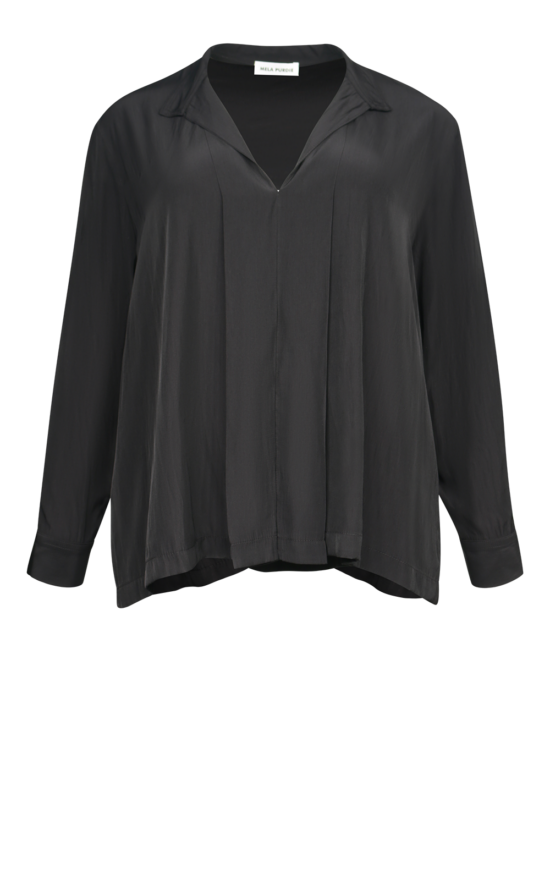 Bevel Neck Shirt product photo.