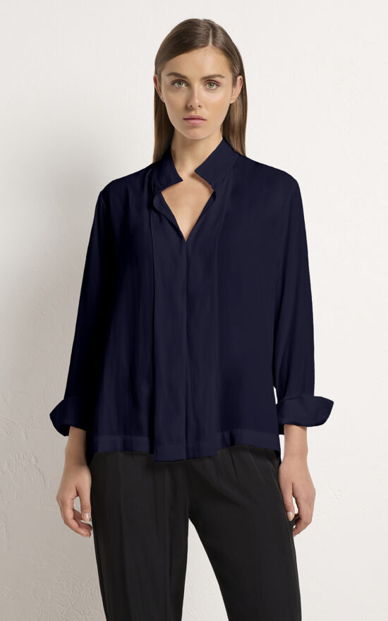 Bevel Neck Shirt product photo.