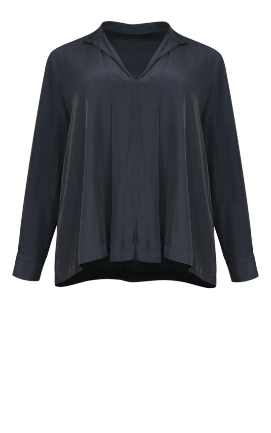 Bevel Neck Shirt product photo.