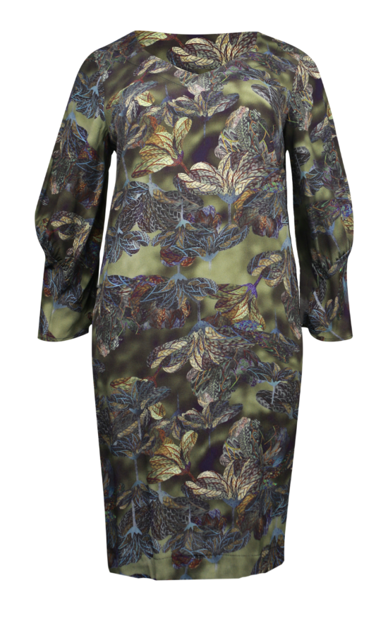 Fleur De Lis Cocoon Dress product photo.