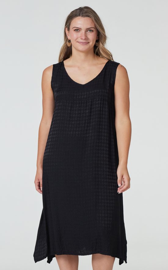 Houndstooth Dress product photo.