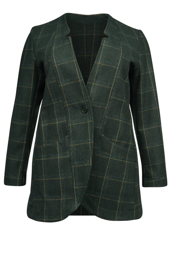 Macintosh Plaid Blazer product photo.