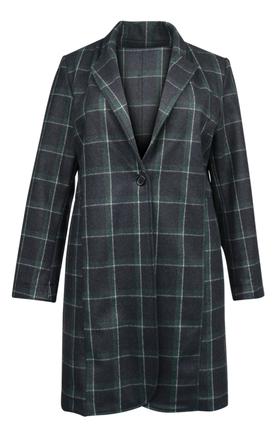 Macintosh Plaid Coat product photo.