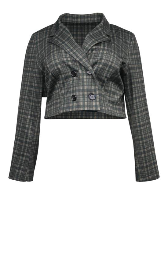 Madmen Cropped Jacket product photo.