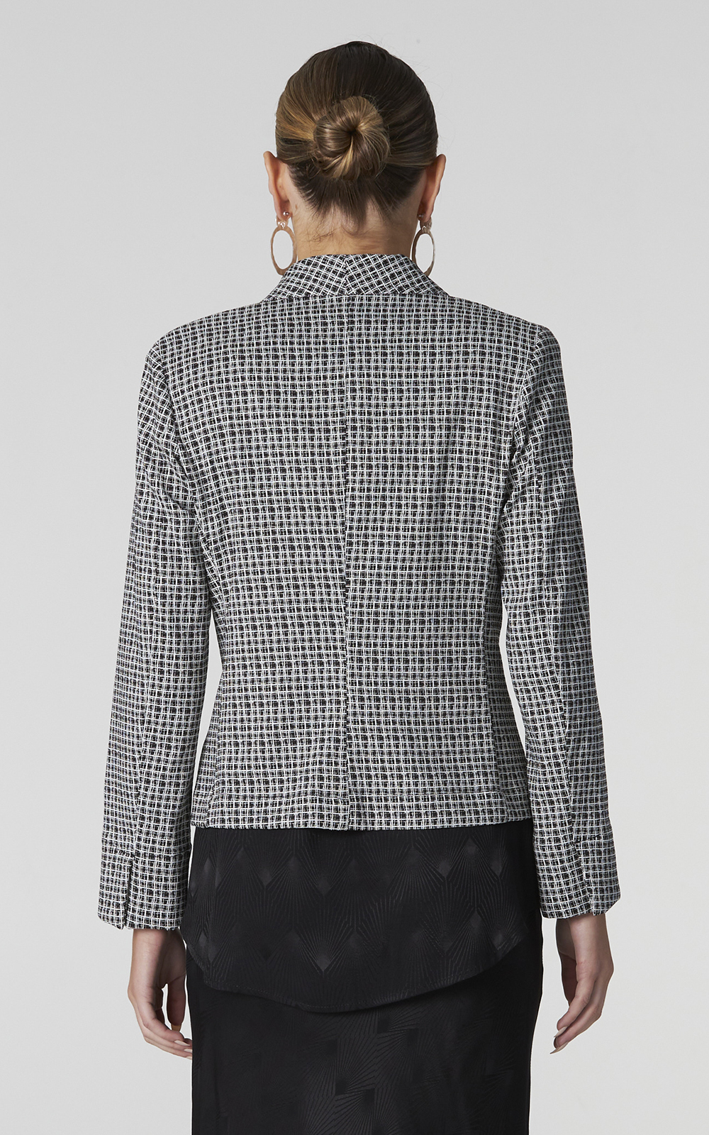 Ginza Jacquard Blazer – Zebrano | Designer Clothing NZ