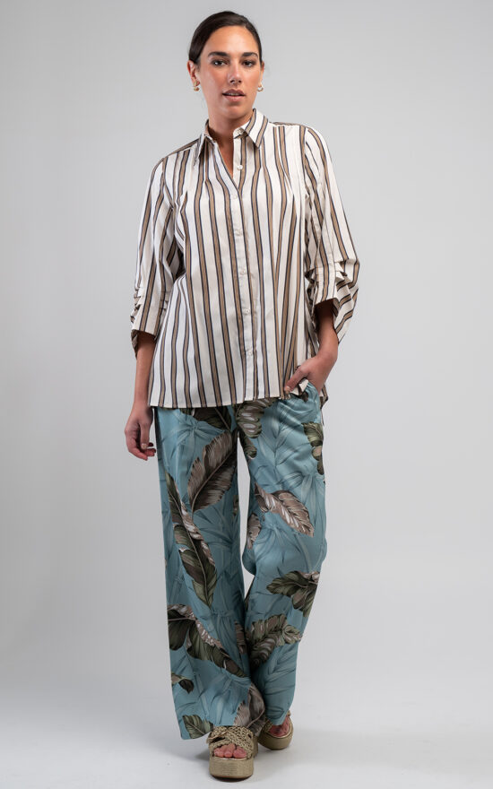 Diva Pleat Shirt product photo.