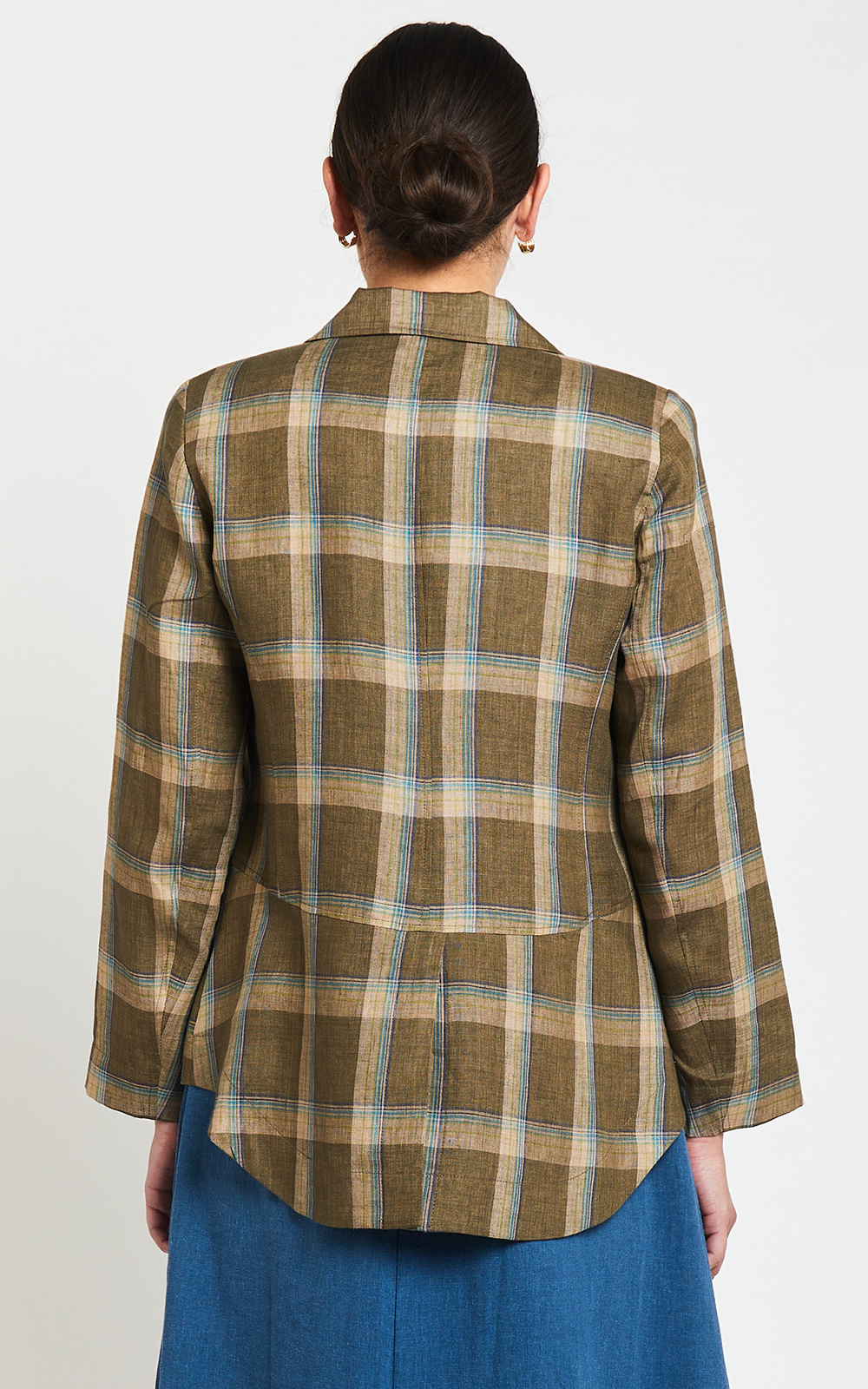 Dublin Linen Blazer product photo.