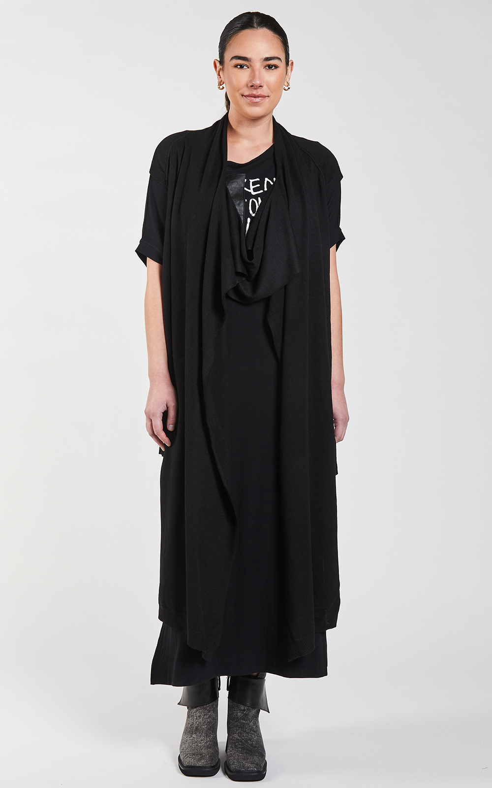 Wool Drape Wrap product photo.