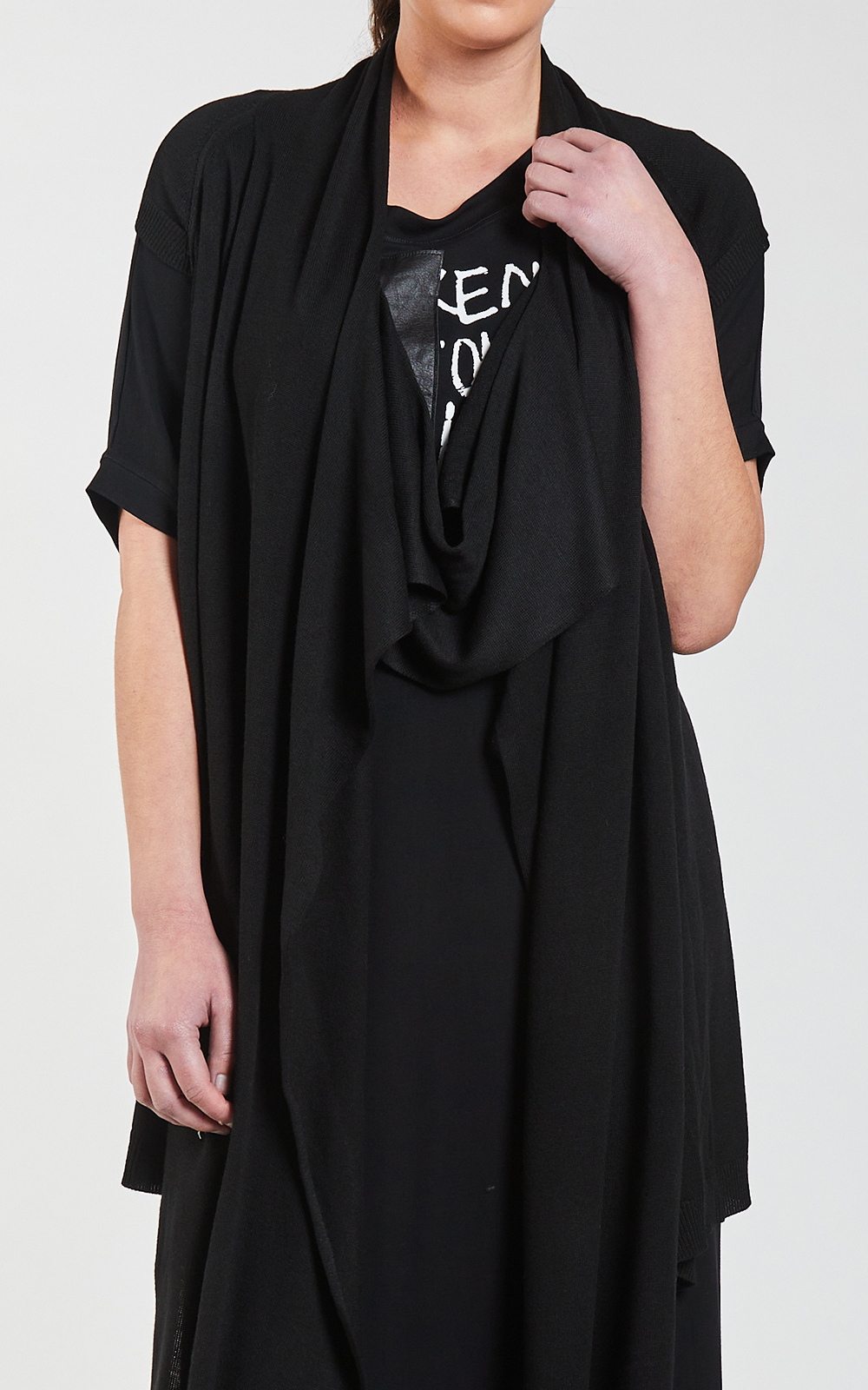 Wool Drape Wrap product photo.