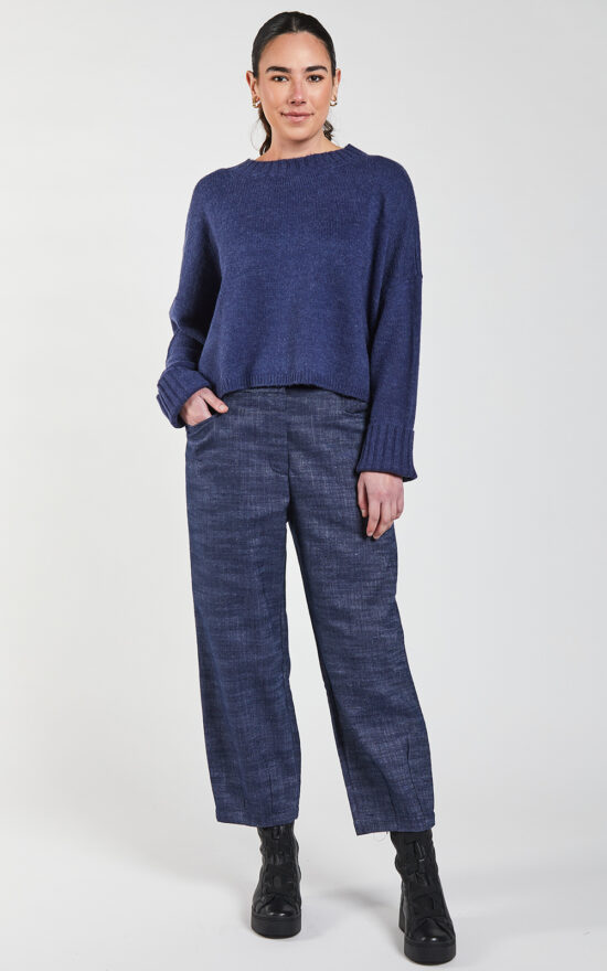 Denim Devon Pant product photo.