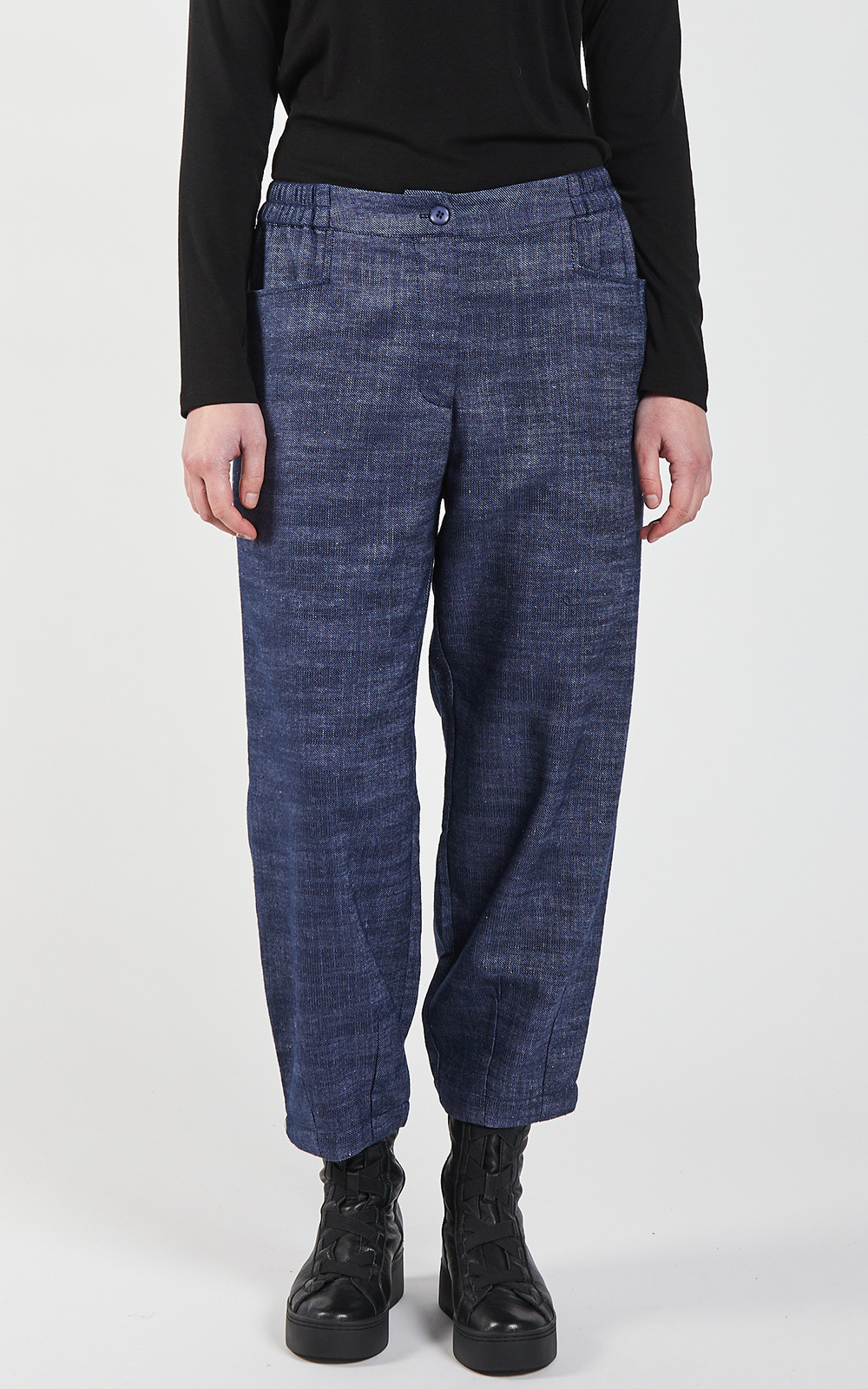 Denim Devon Pant product photo.
