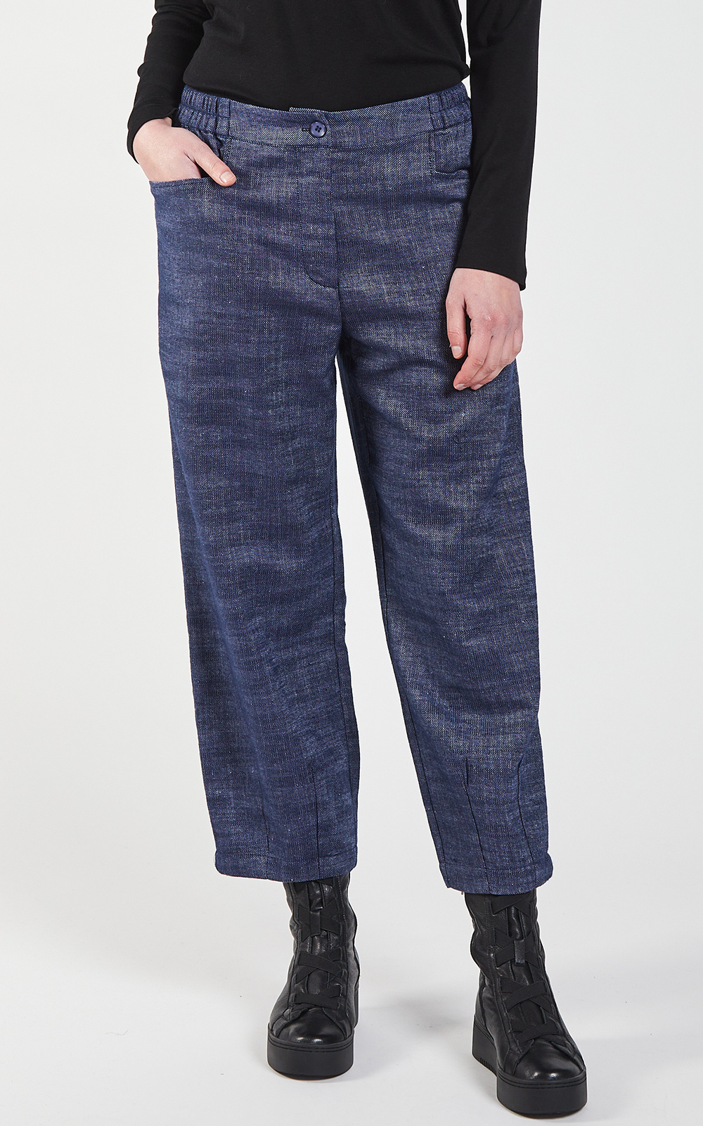 Denim Devon Pant product photo.