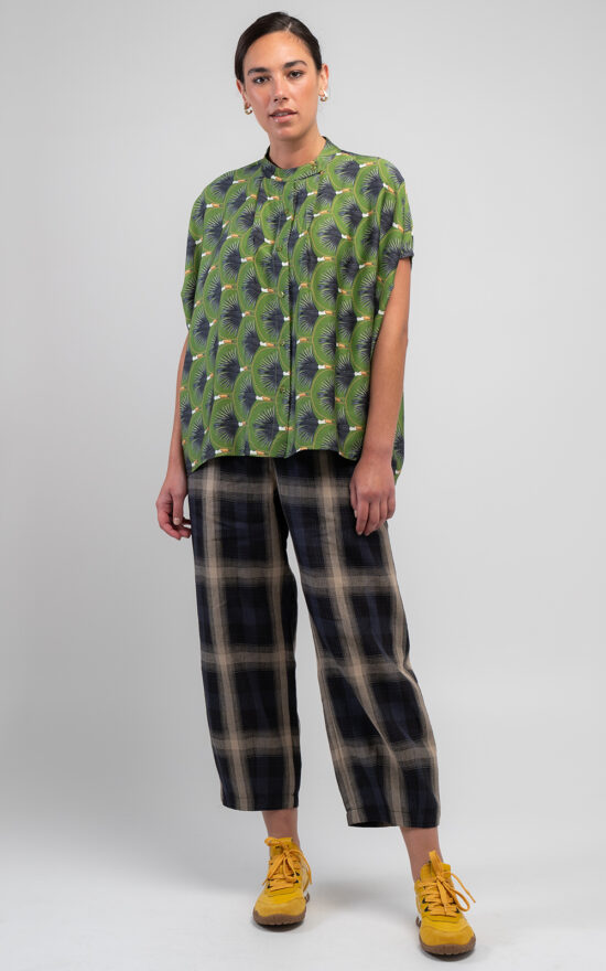 Marakesh Check Devon Pant product photo.