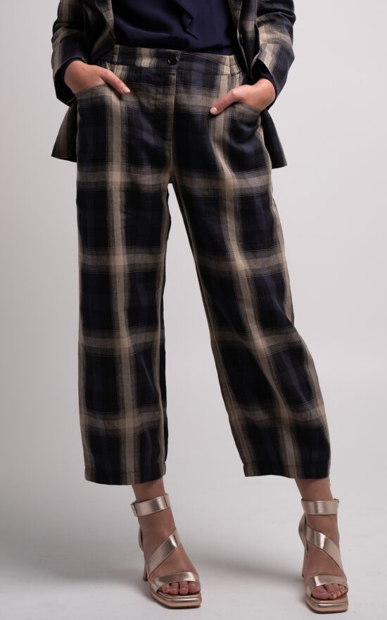 Marakesh Check Devon Pant product photo.