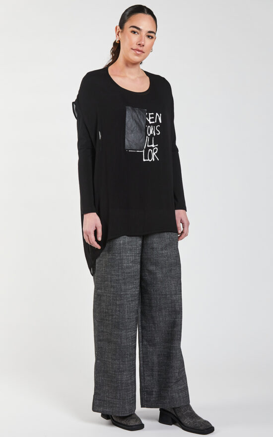 Media Drape Top product photo.