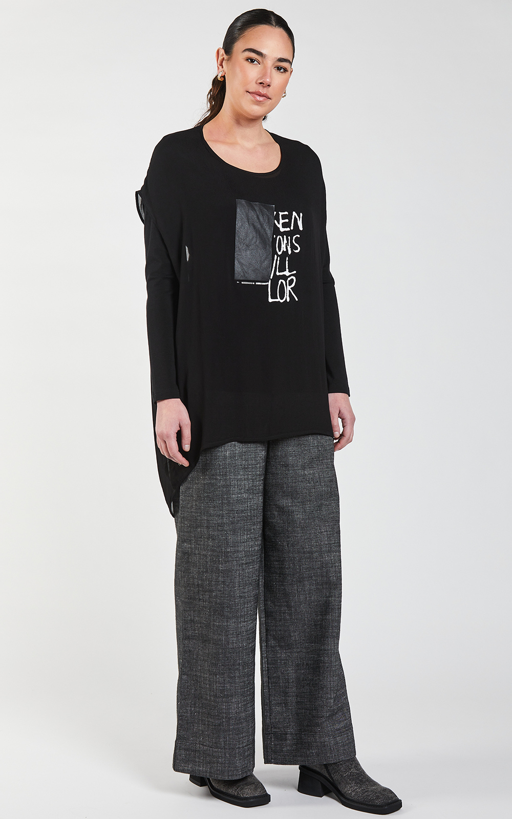 Media Drape Top product photo.