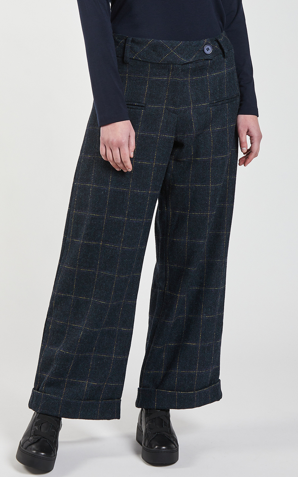 Shamrock Wideleg Pant product photo.