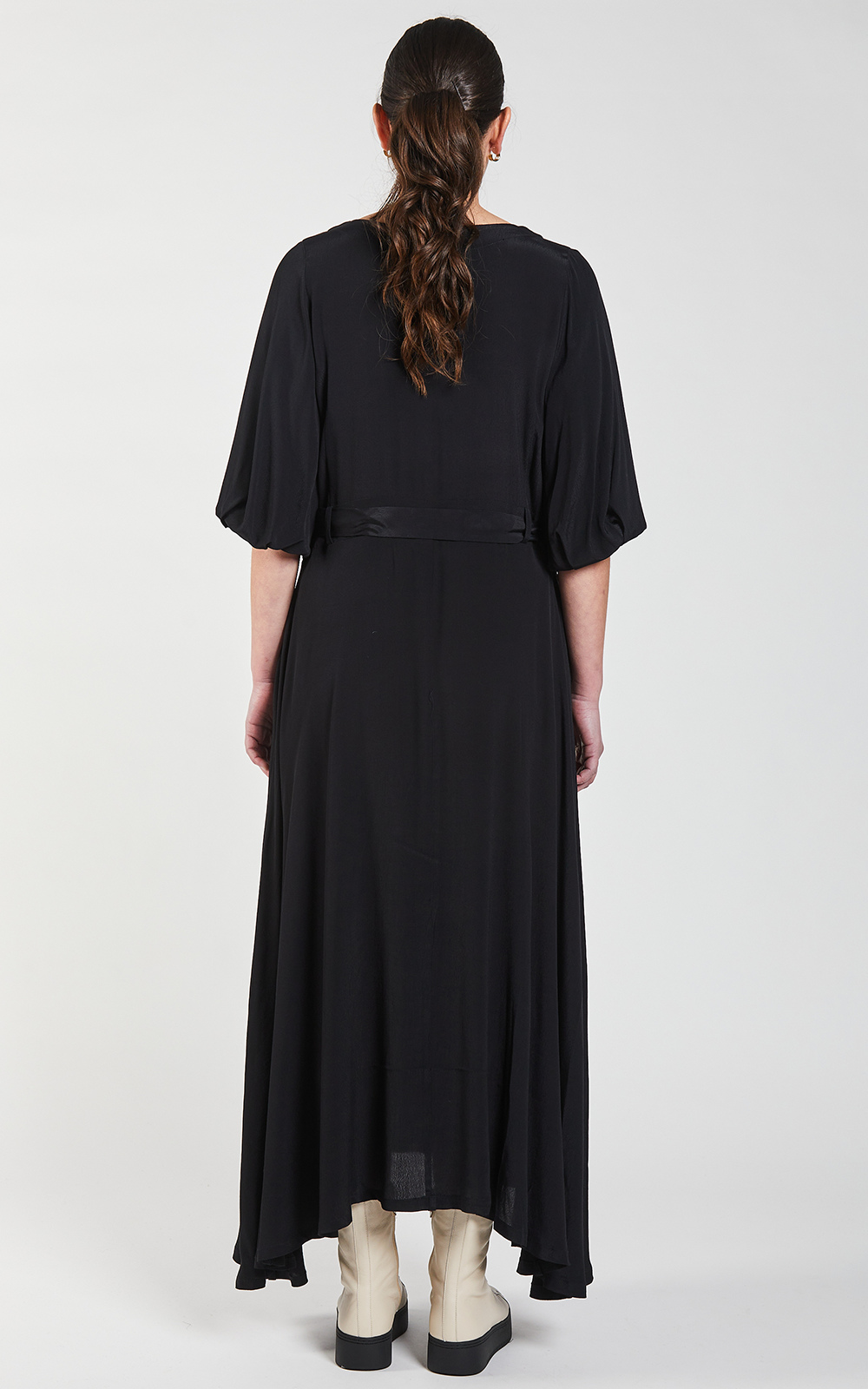 Silhouette Maxi Dress product photo.