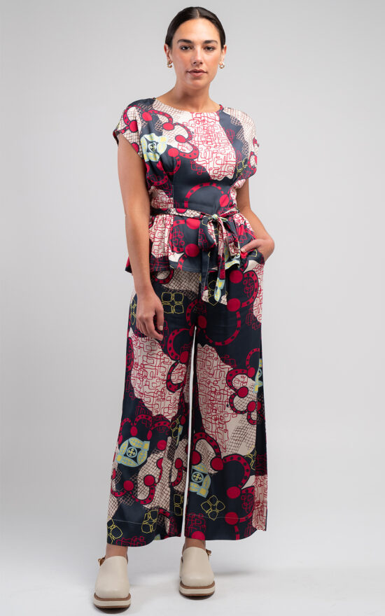 Marakesh 7/8 Palazzo Pant product photo.