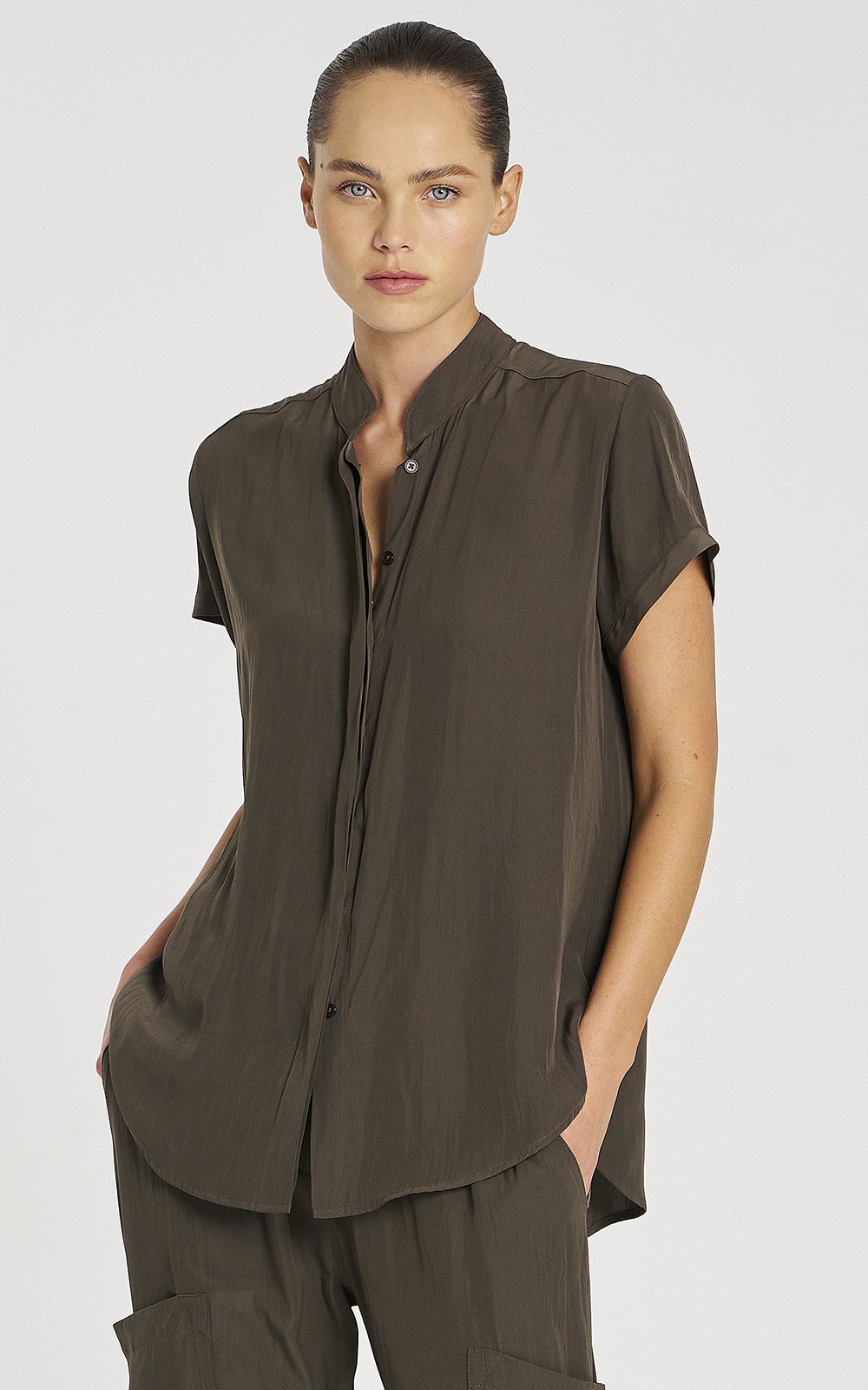 Soft Stand Shirt product photo.