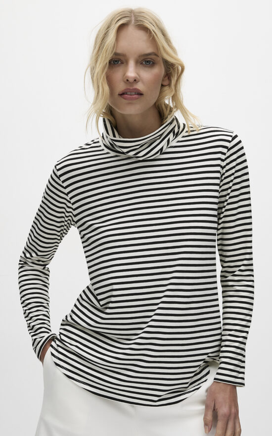 Turtle Neck Top product photo.