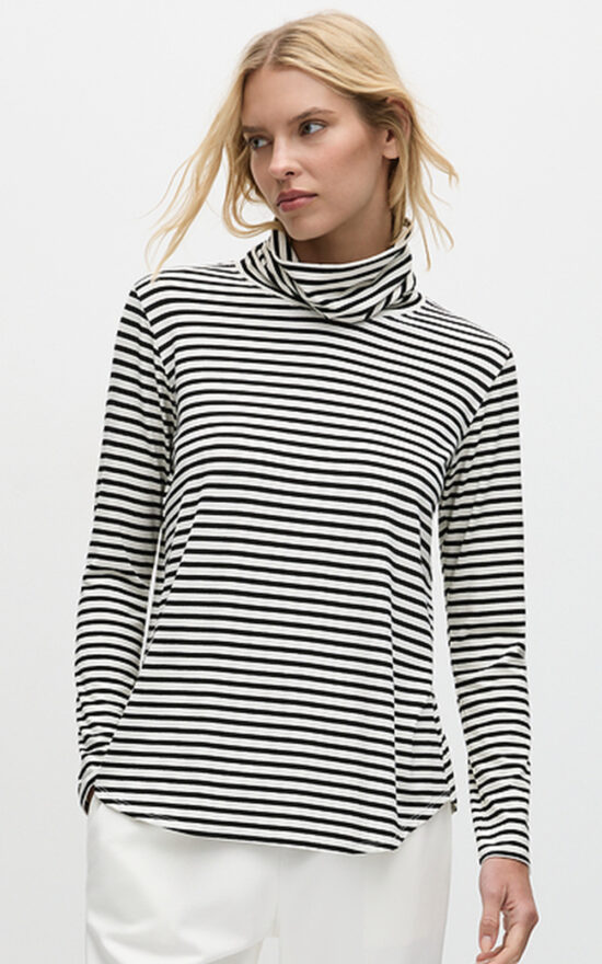 Turtle Neck Top product photo.
