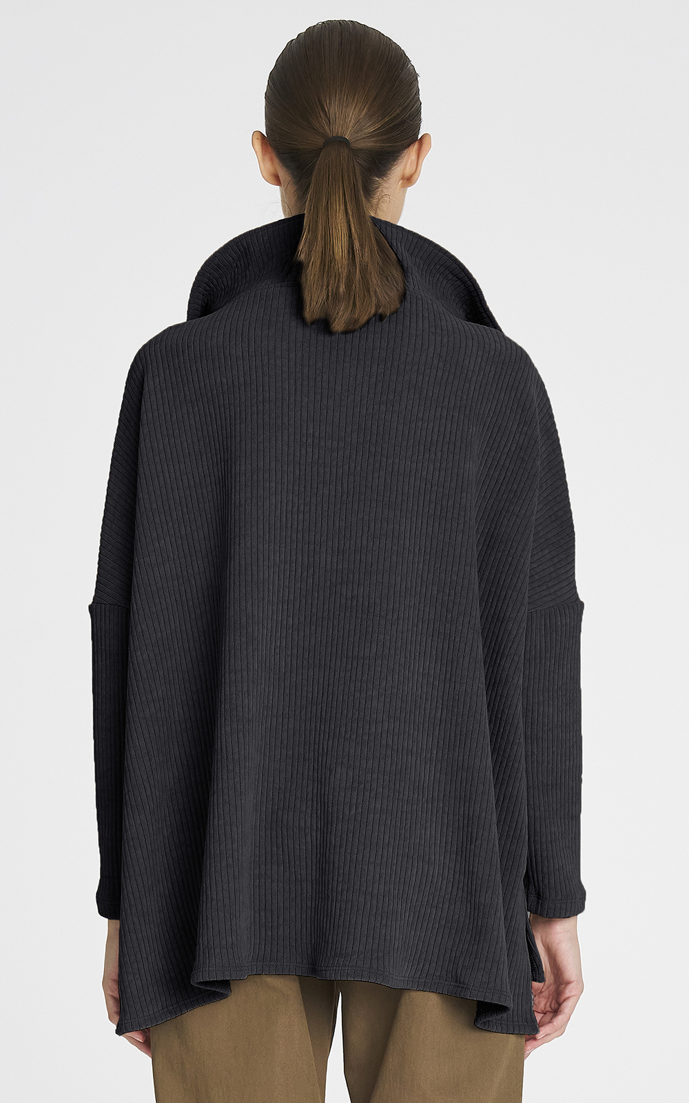 Tube Zip Sweater product photo.