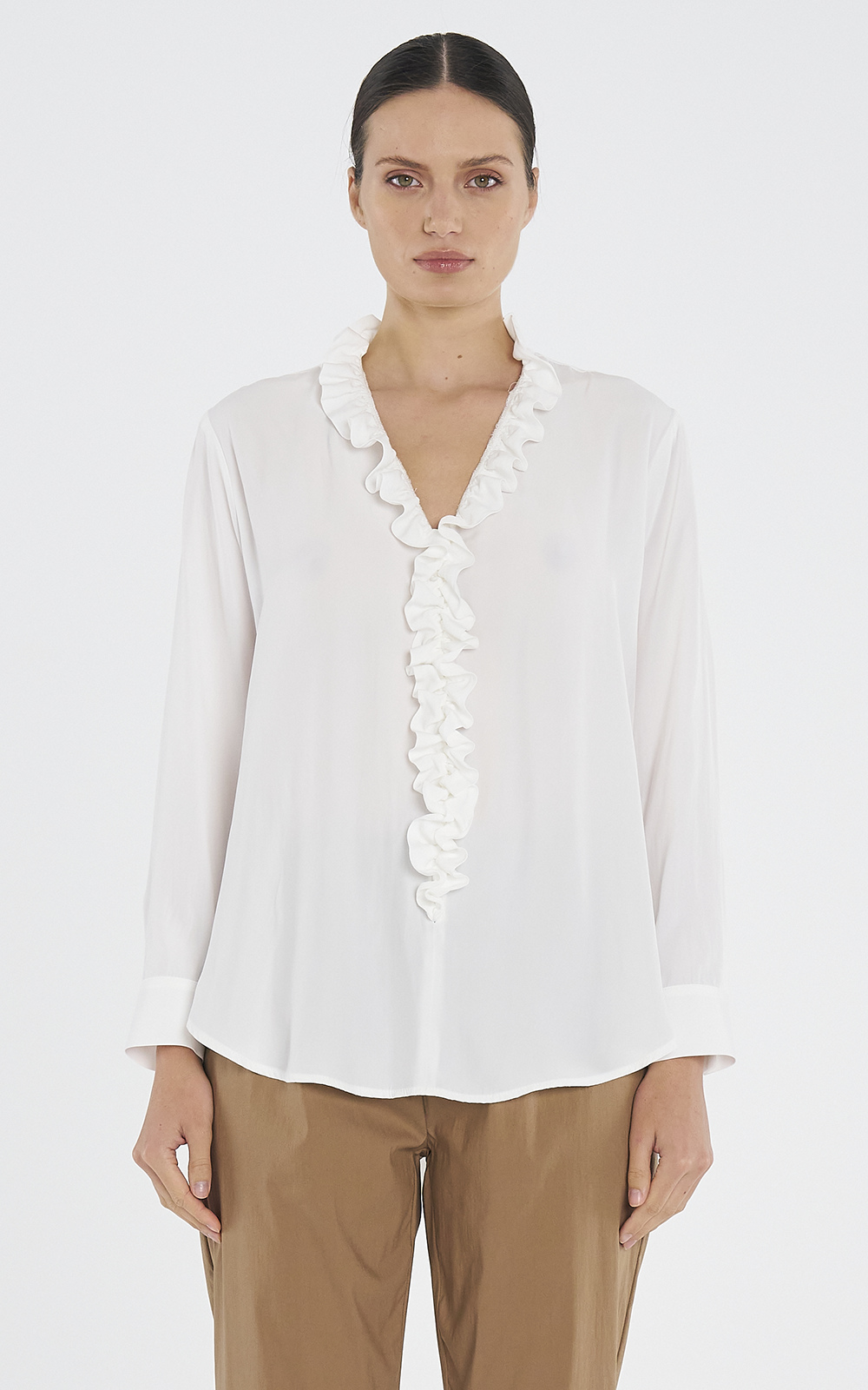 Lariat Blouse product photo.
