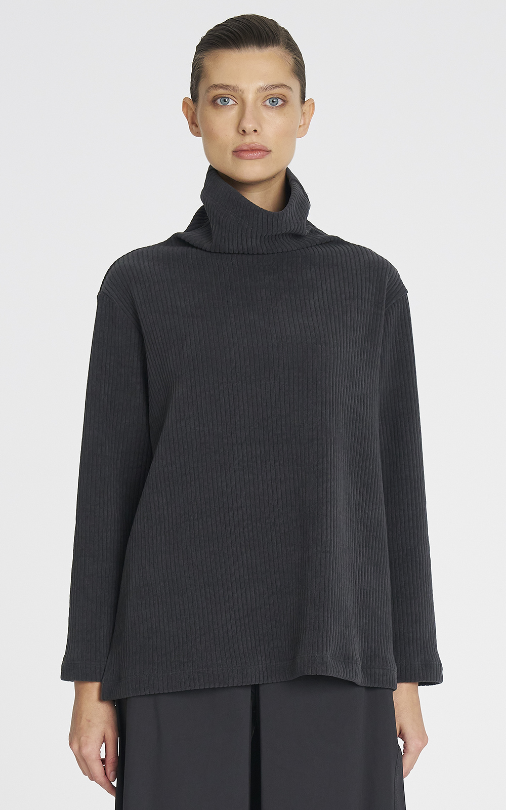 Funnel Sweater product photo.