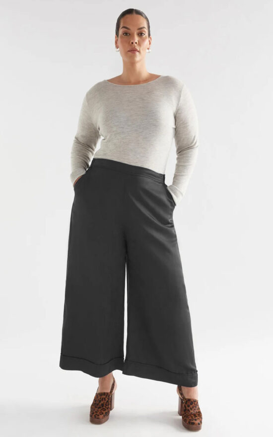 Wide Leg Culotte product photo.