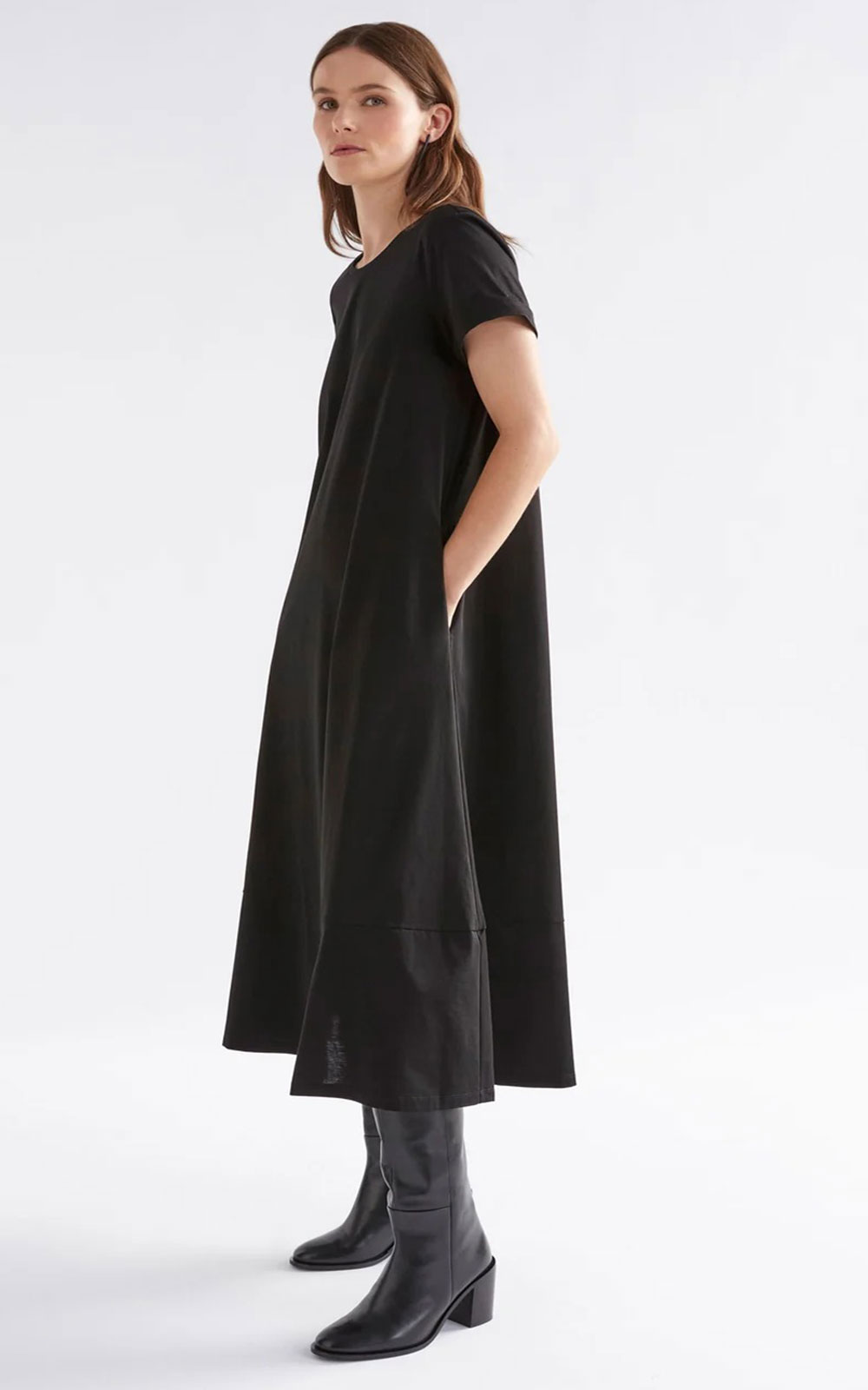 Haki Dress product photo.