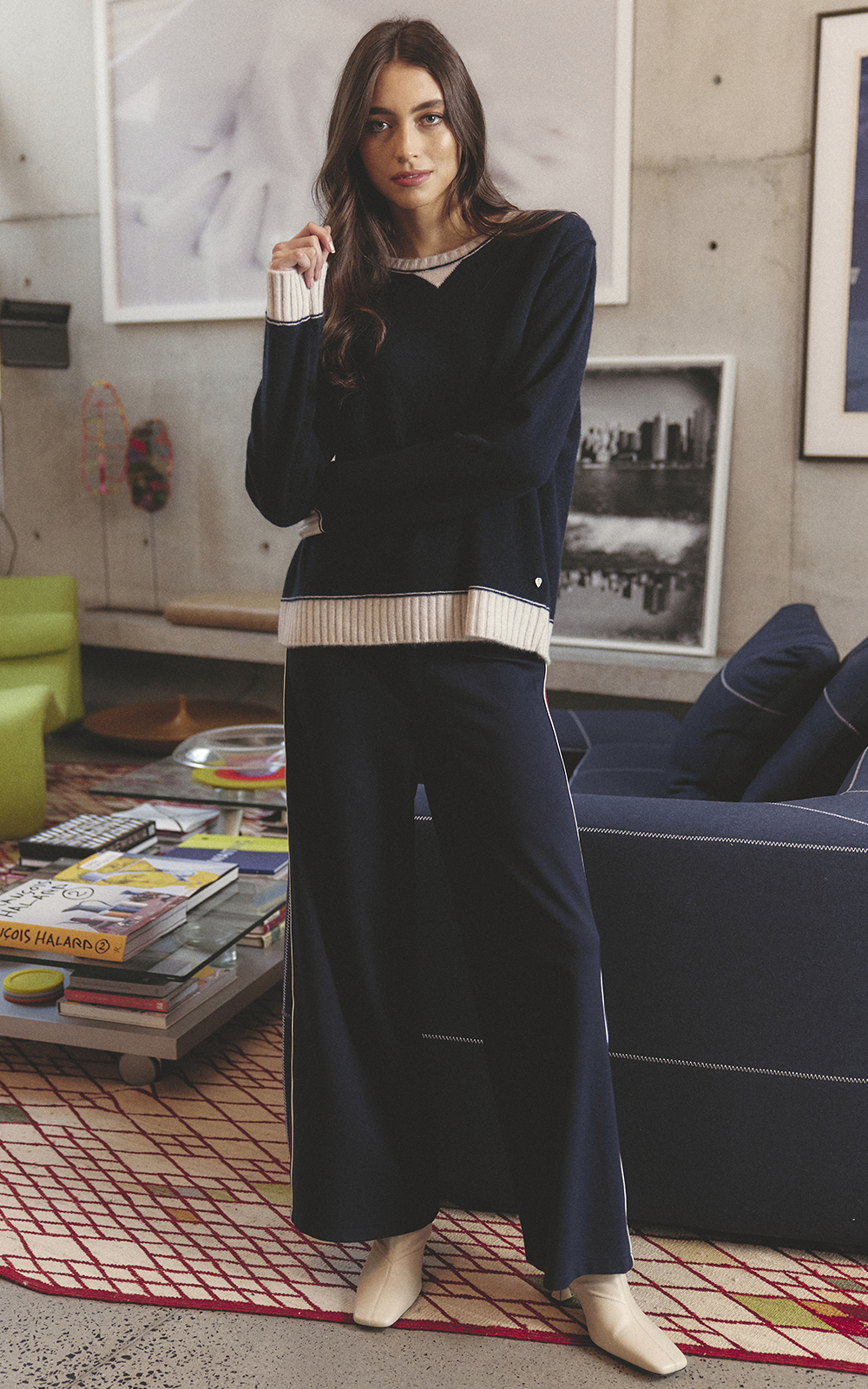 Retreat Pant In Ponti product photo.