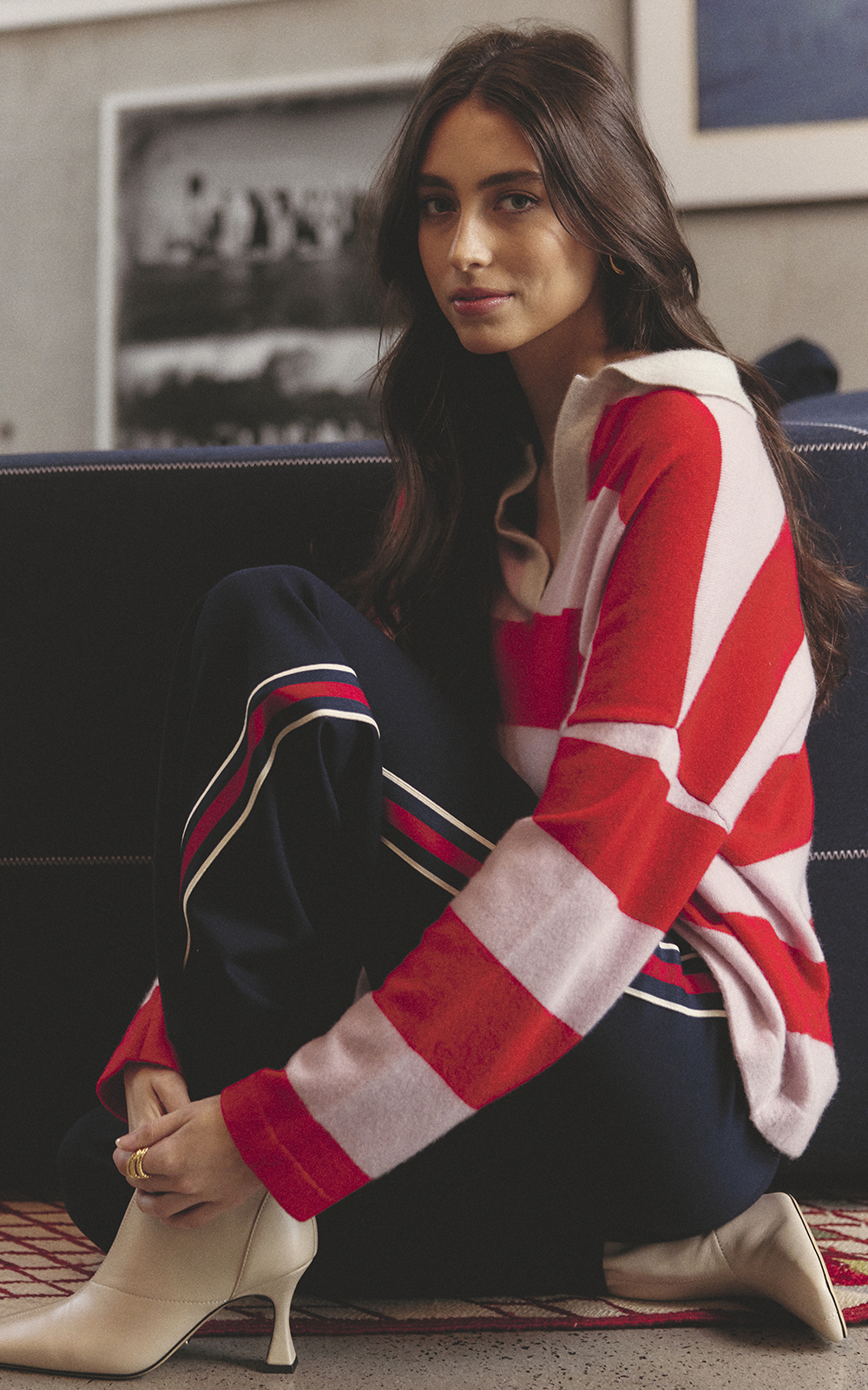 Retreat Pant In Ponti product photo.