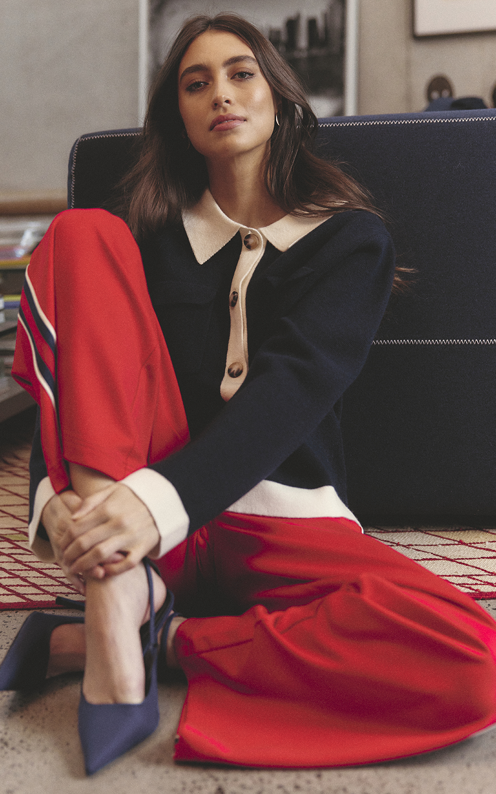 Retreat Pant In Ponti product photo.
