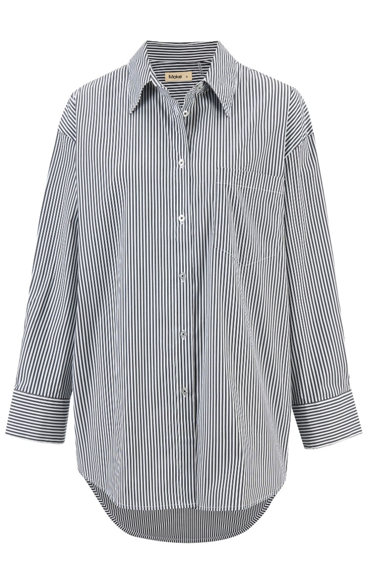 Amber Oversized Shirt product photo.