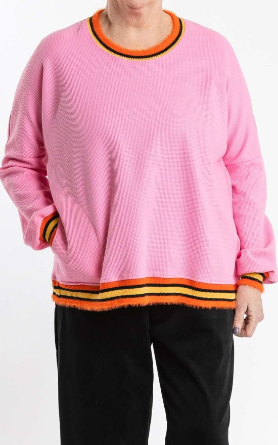 Sweatshirt Pink Citrus product photo.