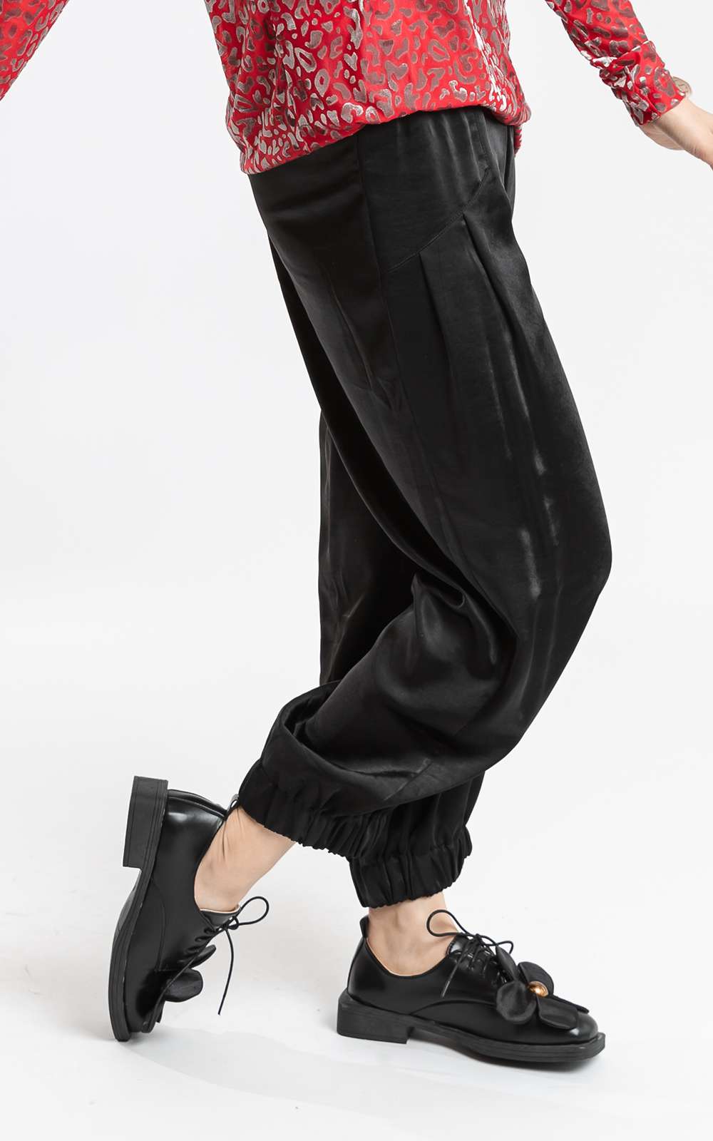 Satin Pants Black – Zebrano | Designer Clothing NZ