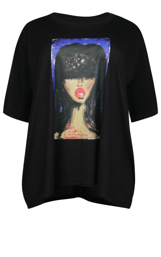 Face Print Tee product photo.