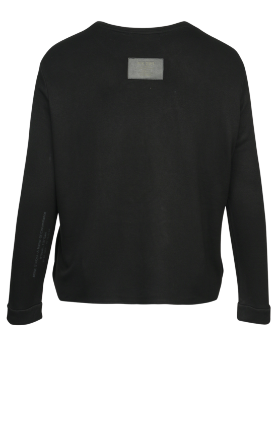 Long Sleeve Beaded Sweatshirt product photo.