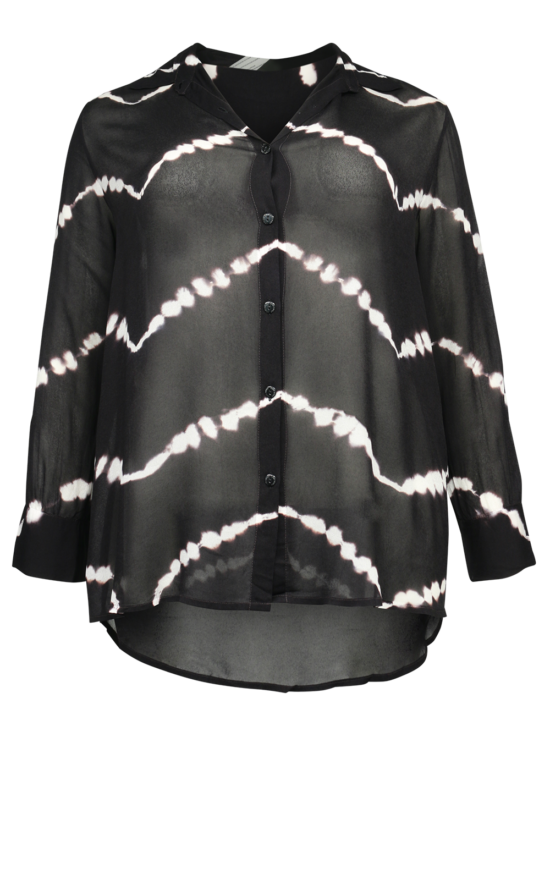 Oversized Hand Painted Blouse product photo.