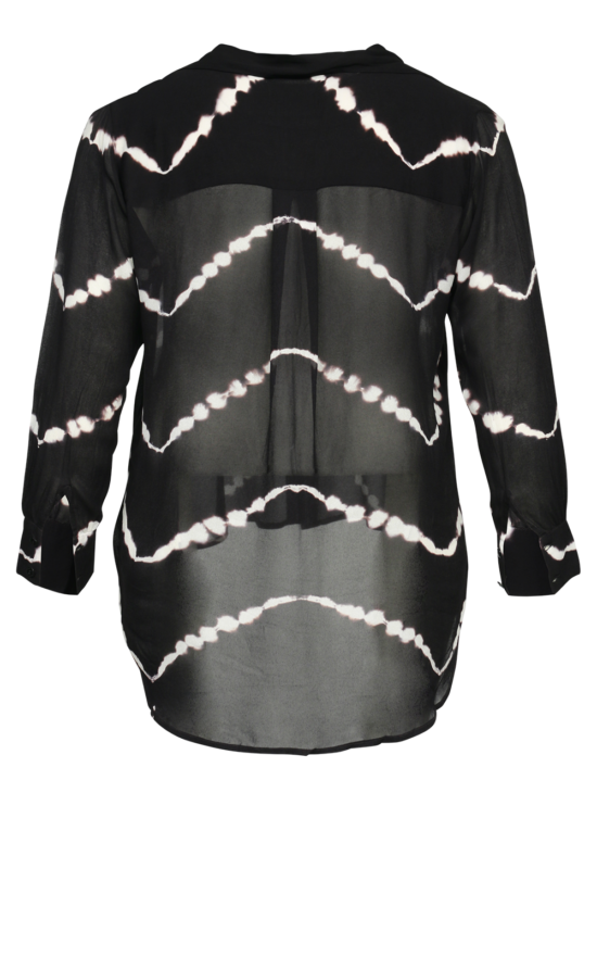 Oversized Hand Painted Blouse product photo.
