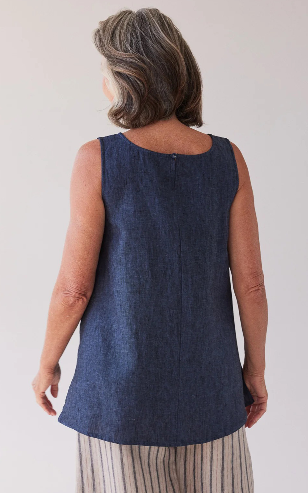 Asher Sleeveless Top product photo.