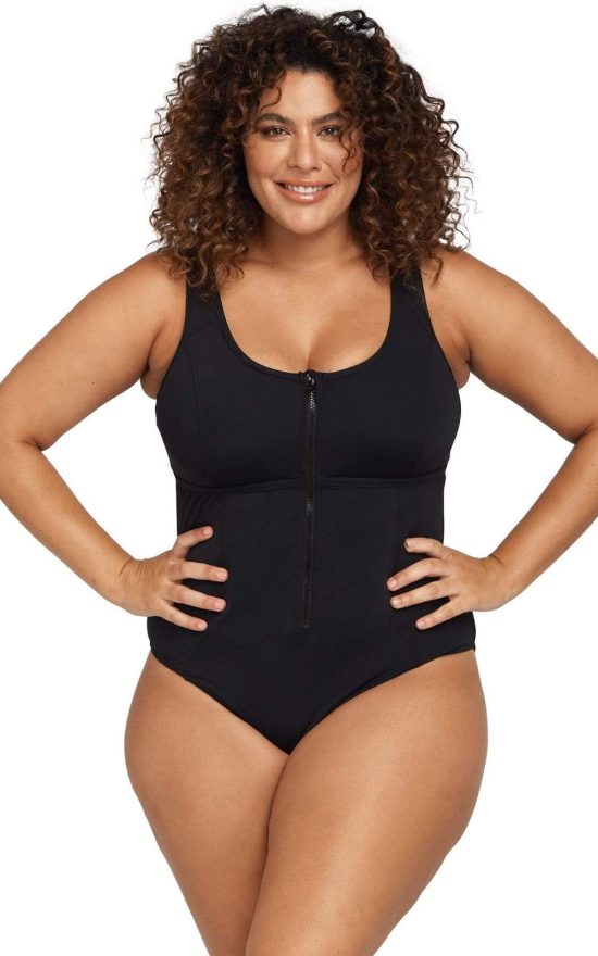 Fuseli Soft Cup Zip Front 1PC product photo.