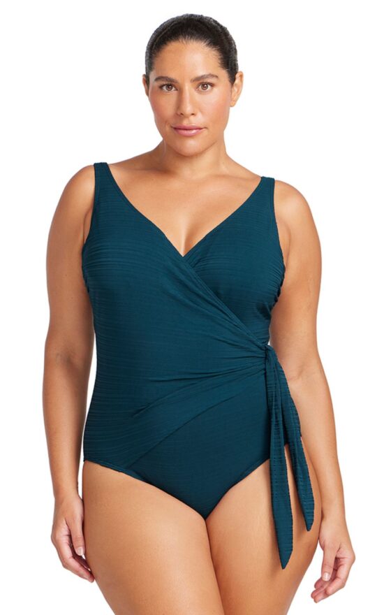 Hayes Side Tie Underwire D-Dd Cup One Piece product photo.