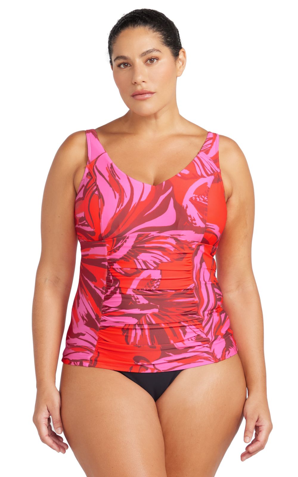 Raphael Underwire E-F Cup Tankini Top – Zebrano Designer Clothing NZ
