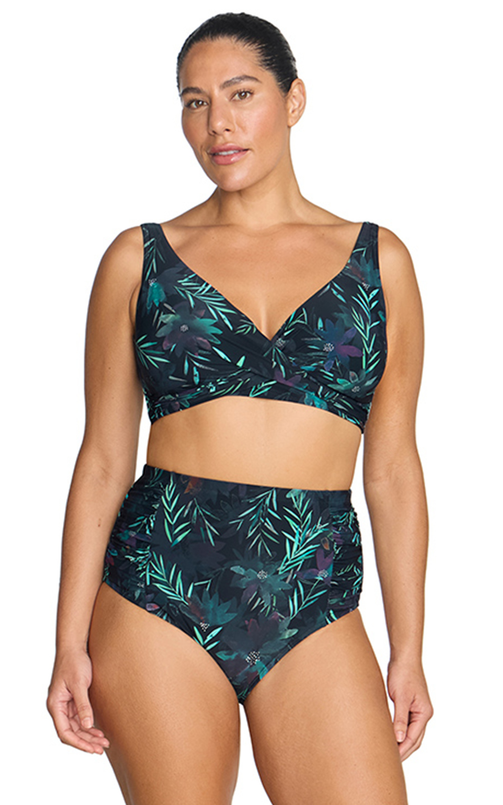 Botticelli High Waist Swim Pant Lunafleur product photo.