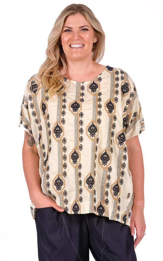 Magnolia Top product photo.